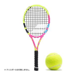 「全長25.5cm！」バボラ(Babolat) ミニラケット ピュア アエロ ラファ 2023 ※注意※ ミニチュアです！ 741019-100 イエロー×PK×ブルー(23y6m)｜amuse37