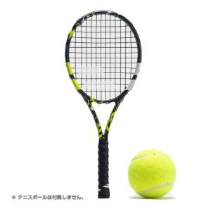 「全長25.5cm！」バボラ(Babolat) ミニラケット ピュア アエロ 2023 ※注意※ ミニチュアです！ 741018-100 グレー×イエロー×WH(23y3m)｜amuse37