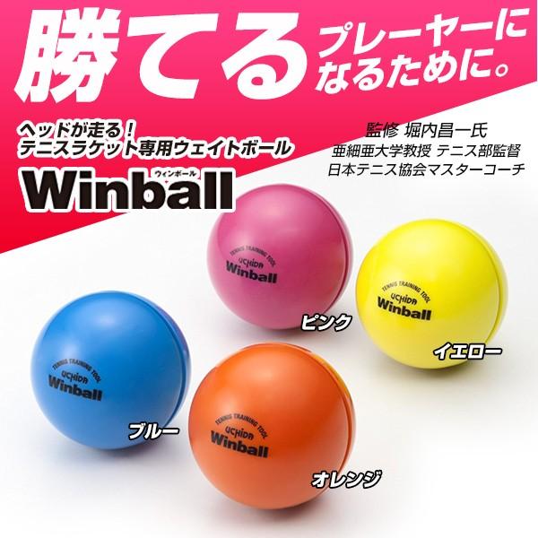 筋力アップ テニス素振り専用ウエイトボール ウチダ ウィンボールWinball(WI-120)(17...