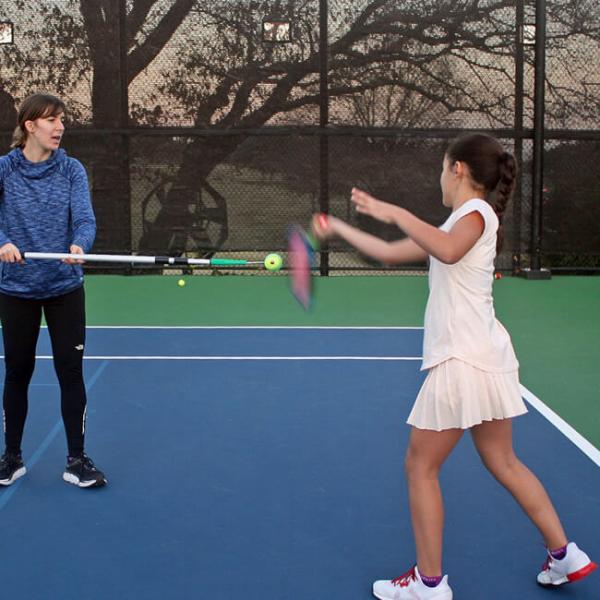 ボールが当たる感覚をつかもう   Oncourt Offcourt スピンドクター トップスピン練習...