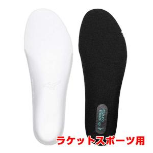 ミズノ(MIZUNO) 2026 ユニセックス エナジーxpインソール ラケットスポーツ用 中敷き 61GZ260109 ブラック×ブルー(26y6m)