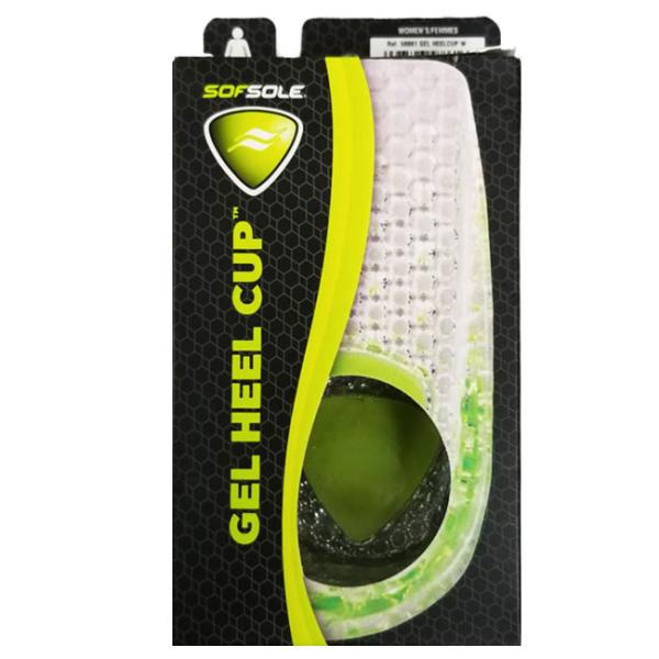 運動時のかかとの保護に  ソフソール(Sof Sole) レディース ジェルヒールカップ ジェルイン...