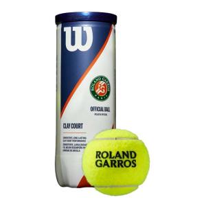 ウィルソン(Wilson) 2023 ローランギャロス CLAY テニスボール 3球入り 全仏オープン 公式球 WRT125000(23y5m)｜amuse37