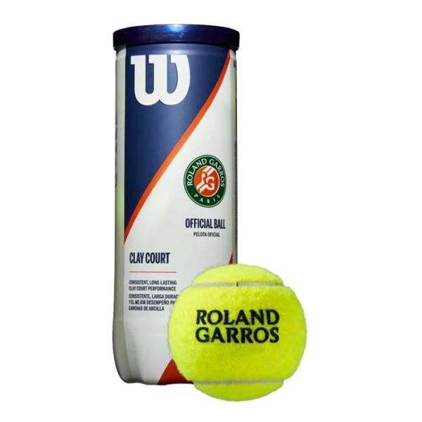 ウィルソン(Wilson) 2023 ローランギャロス CLAY テニスボール 3球入り 全仏オープ...