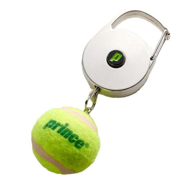 プリンス(Prince) メジャーキーホルダー カラビナスタイル メジャー付キーホルダー テニスボー...