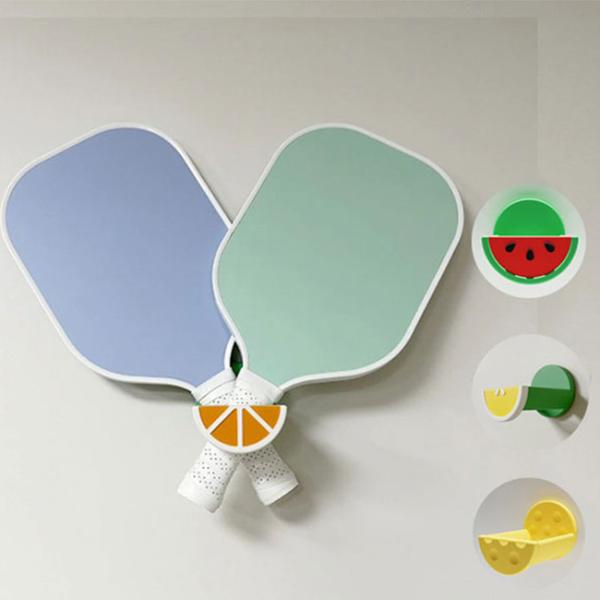 マイラケットをおしゃれに飾れる♪ YYプロジェクト(YY Project) 壁掛け ラケットホルダー...