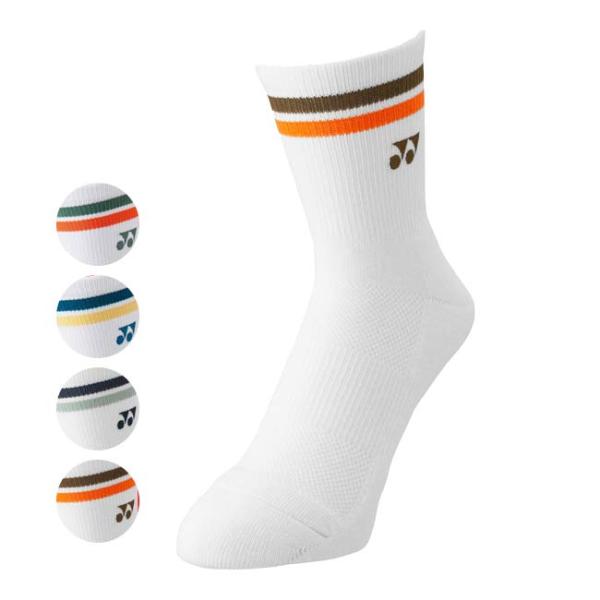 ヨネックス(YONEX) 2025 メンズ 3Dエルゴ ハーフソックス 左右専用設計 立体形状 抗菌...