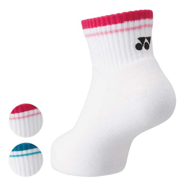 ヨネックス(YONEX) 2024 ジュニア アンクルソックス 防菌防臭 19197J(24y1m)