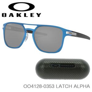 オークリー (Oakley) スポーツサングラス (スタンダードフィット) LATCH ALPHA (ラッチアルファ) 海外正規品 OO4128-0353の商品画像