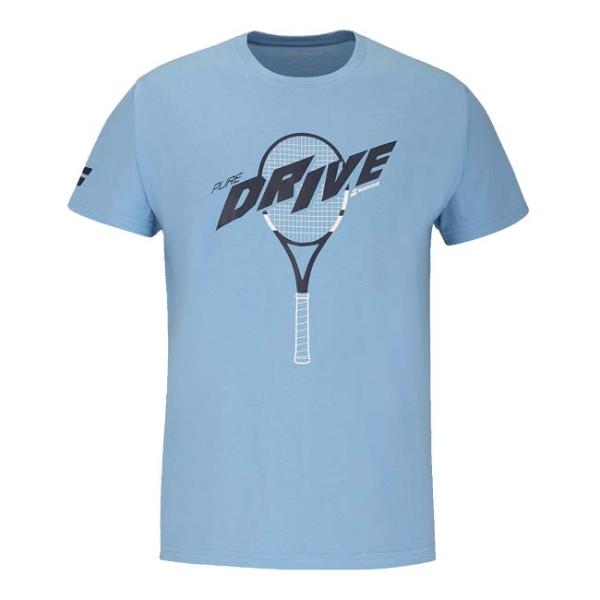 バボラ(Babolat) 2025 ジュニア DRIVE ドライブ コットン半袖Tシャツ 4JS25...