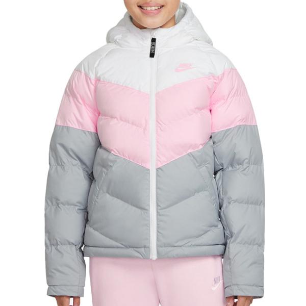 在庫処分特価 ナイキ(NIKE) ジュニア シンセティックフィル フード付きジャケット CU9157...