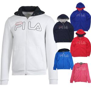 在庫処分特価】フィラ(FILA) 2019 FW ジュニア(ボーイズ) William(ウイリアム)フード付スウェットジャケット FJL191008 ジップアップパーカー｜amuse37