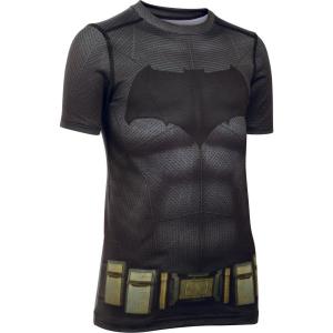 在庫処分特価】「子供用」アンダーアーマー(UNDER ARMOUR)ジュニア バットマン コンプレッション シャツ 1275497｜amuse37