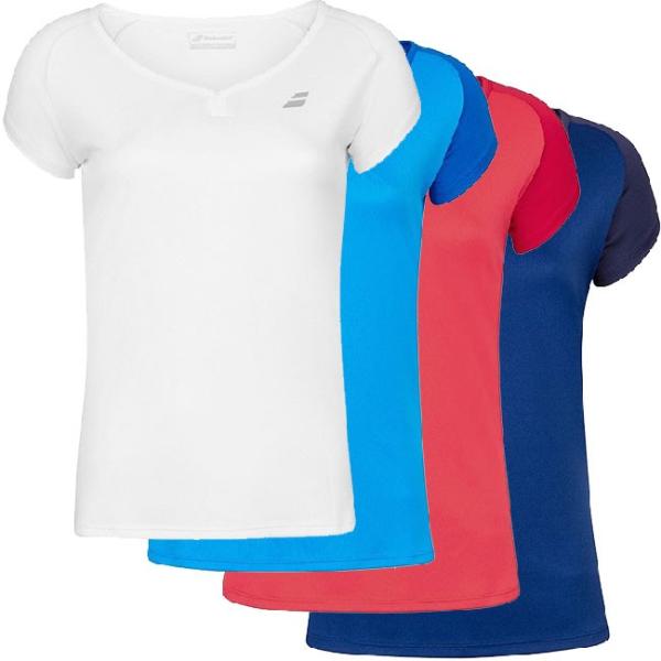 バボラ(Babolat) ジュニア(ガールズ) PLAY(プレー) ラグラン袖 ゲームシャツ 3GP...