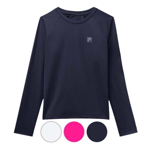 FILA(フィラ) ジュニア(ガールズ) ロングスリーブトップス 長袖Tシャツ TG31D847(2...