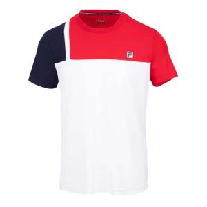 FILA フィラ テニスウェア 半袖ゲームポロシャツ VM5628白メンズM新品 FILA（フィラ） テニスウェア メンズ ゲームシャツ VM7015 2023SS