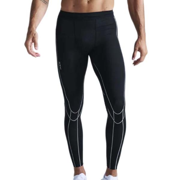 2XU(ツータイムズユー) メンズ ライトスピード キネシス コンプレッションタイツ MA7626B...