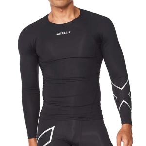 2XU メンズ コンプレッション シャツ XS 2XU（ツータイムズユー） PWX コンプレッション L/S トップ シャツ