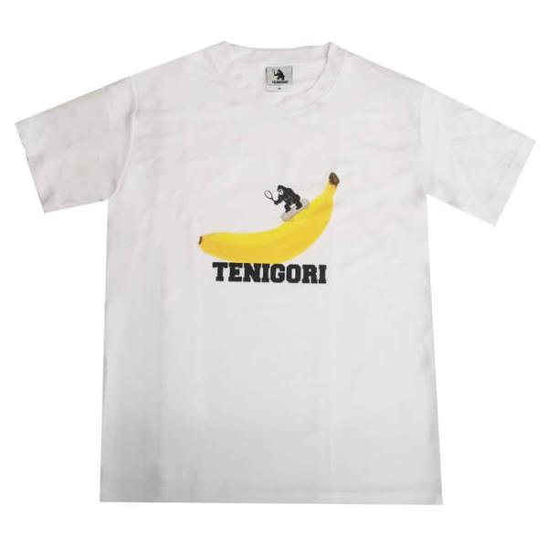 日本サイズ TENIGORI(テニゴリ) ユニセックス Get on Board プリント半袖Tシャ...