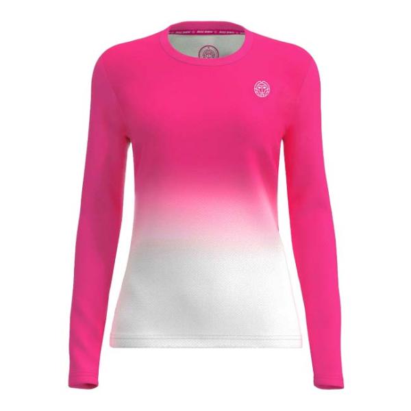 海外サイズ BIDI BADU(ビディバドゥ) レディース CREW グラディエント 長袖Tシャツ ...