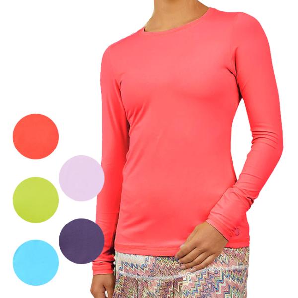 ＵＳサイズ Sofibella(ソフィベラ) レディース UV Colors UVカラー 無地 長袖...