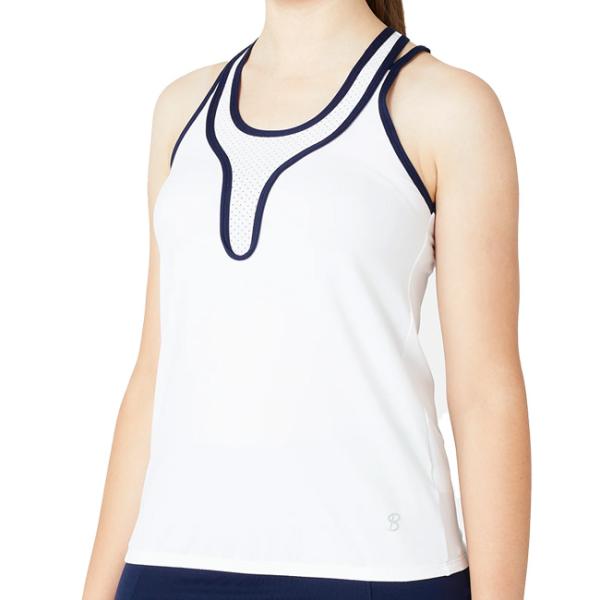 ＵＳサイズ Sofibella(ソフィベラ) レディース Top Spin メッシュネック タンクト...