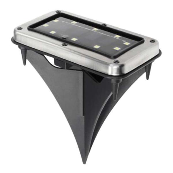 雨でも安心の防水仕様 ハック(HAC) 地中埋め込み対応 角度調節ソーラーライト ソーラー充電 夜間...