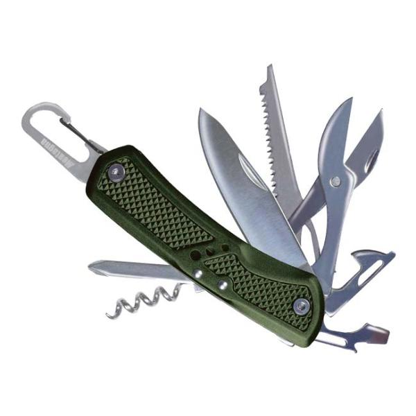 これ一つで9役  Montagna(モンターナ) 多機能 コンパクトツール 丈夫なステンレス仕様 H...