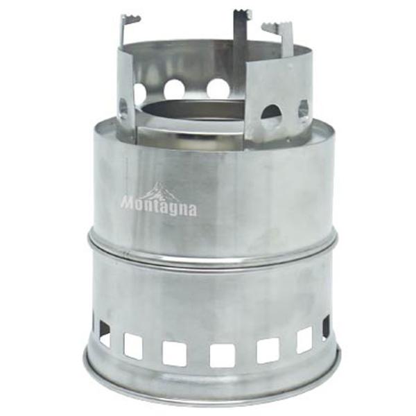 簡単組立 簡単収納  Montagna(モンターナ) コンパクト 焚き火ストーブ HAC2712(2...