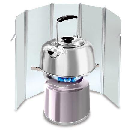 軽量アルミ製 Montagna(モンターナ) 防風アルミパネル 5枚板タイプ HAC2406-シルバ...