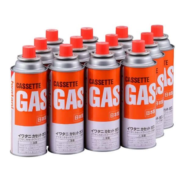 イワタニ(Iwatani) カセットコンロ用 ガスボンベ 12本入り QQ コストコ CB-250-...