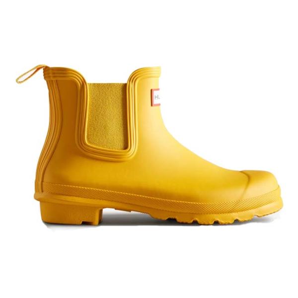 在庫処分特価 HUNTER(ハンター) レディース オリジナル チェルシー ショートブーツ レインシ...