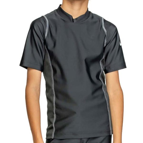 ナイキ(NIKE) 2024 SS ジュニア(ボーイズ) ショートスリーブ UV ラッシュガード ス...