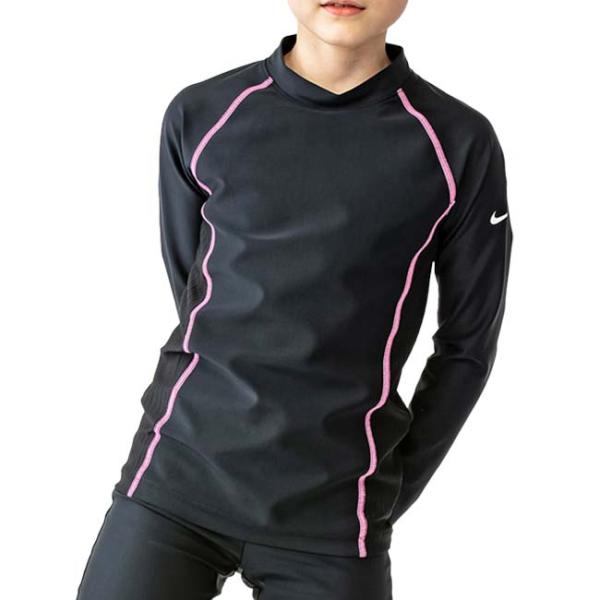在庫処分特価 ナイキ(NIKE) 2023 SS ジュニア(ガールズ) ロングスリーブ UV ラッシ...