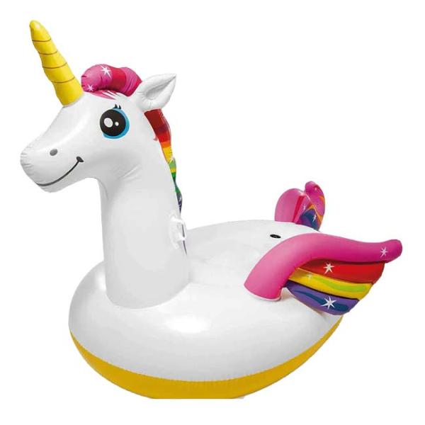 INTEX(インテックス) メガ ユニコーン アイランド フローティングマット プールフロート スイ...