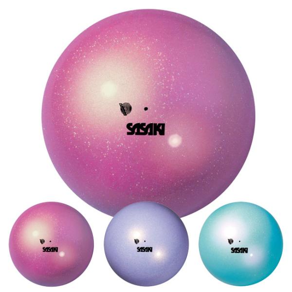ササキ(SASAKI) オーロラボール 新体操ボール競技用 国際体操連盟認定品 M-207AU-F(...