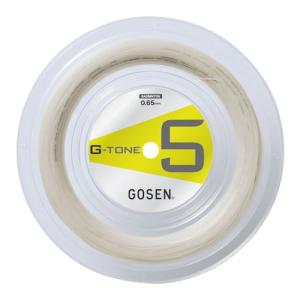 「100mロール巻」ゴーセン ジートーン5(0.65mm) ナチュラル BS0651-NA バドミントンガット(GOSEN G-TONE5)｜amuse37