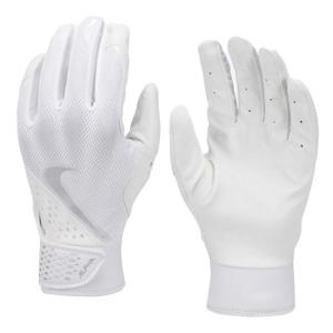 NIKE バッティンググローブ ナイキ Nike 両手 ホワイト ゲーム