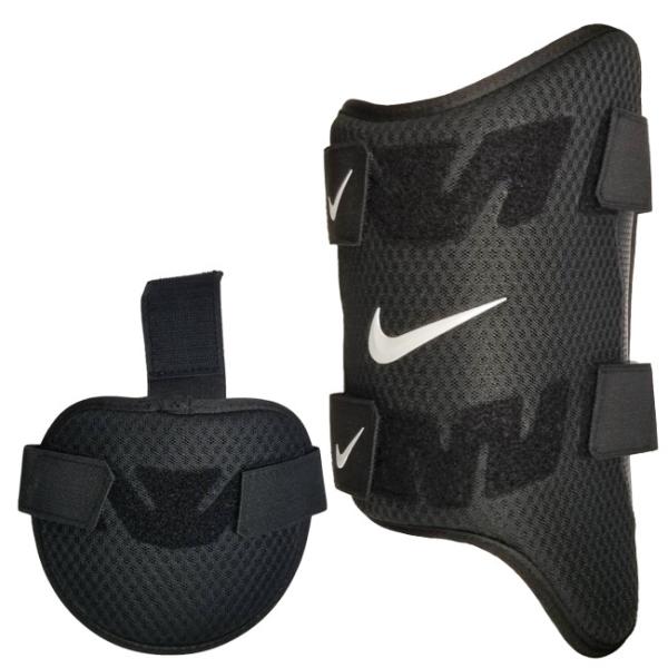 自打球からガード左打者／右足装着 ナイキ(NIKE) ダイヤモンド バッタース レッグガード レッグ...