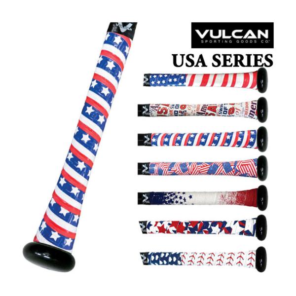 VULCAN(バルカン) USA SERIES バット用 グリップテープ 野球 ベースボール バット...