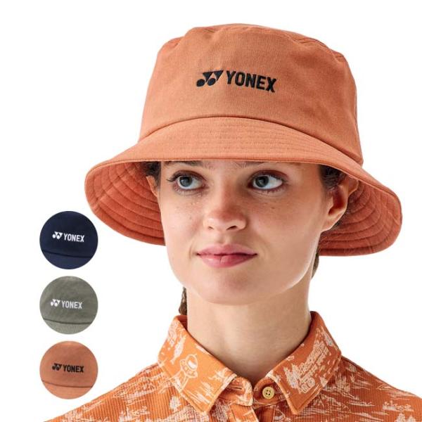 ヨネックス(YONEX) 2025 ユニセックス ロゴ刺繍入り バケットハット GCT116(25y...