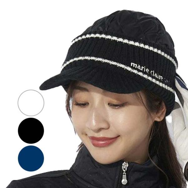 marie claire(マリ・クレール) 2024 FW レディース 中綿キルト ニットキャップ ...