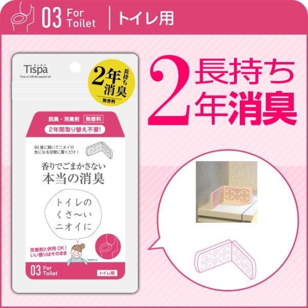 住江織物 Tispa(ティスパ) 香りでごまかさない 本当の消臭トイレ用(ST103) 脱臭効果2年...