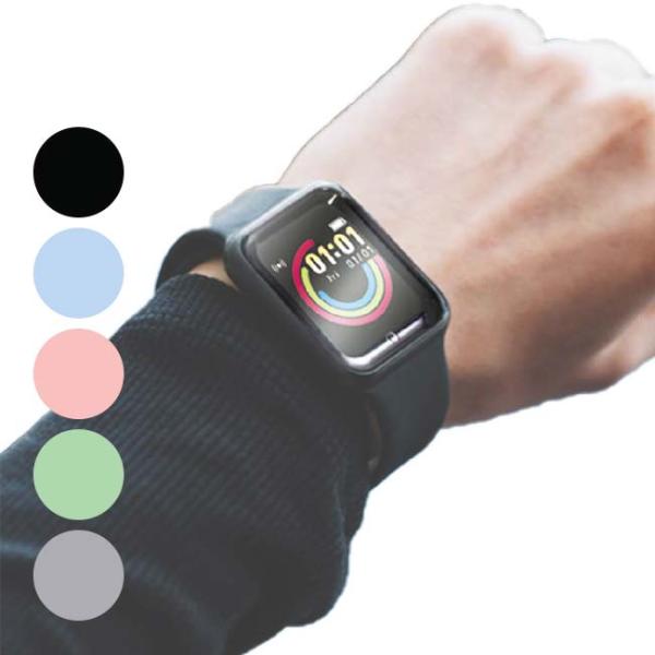 スマホアプリと連動可能 ハック(HAC) スマートウォッチ PAREJA パレハ USB充電式 HA...