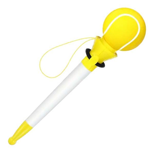 プレゼントや景品にピッタリ  飛び出す ボール付きボールペン スポーツ 球技 1本 ノベルティ コメ...