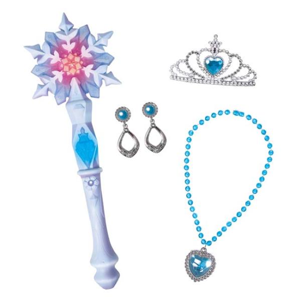 ハック(HAC) スノープリンセス マジカルステッキ ネックレス・ティアラ・イヤリング お姫様に変身...