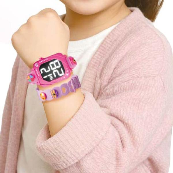 自分だけのウォッチを作ろう！ ハック(HAC) DIYガーリーデジタルウォッチ 2WAY ウォッチ ...