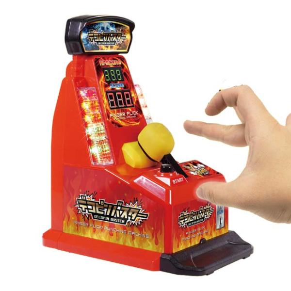 思いっきり弾いて高得点を目指せ！ ハック(HAC) デコピンバスター 3種類のルールカード付き 一人...