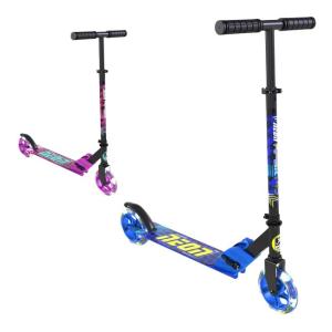 ネオン APEX145 タイヤが光る キックボード キックスケーター 43881