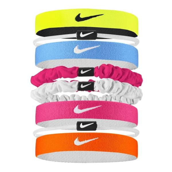 ナイキ(NIKE) FLEX フレックス クラシック ミックス ヘアタイ ヘアゴム 8本組 BN20...